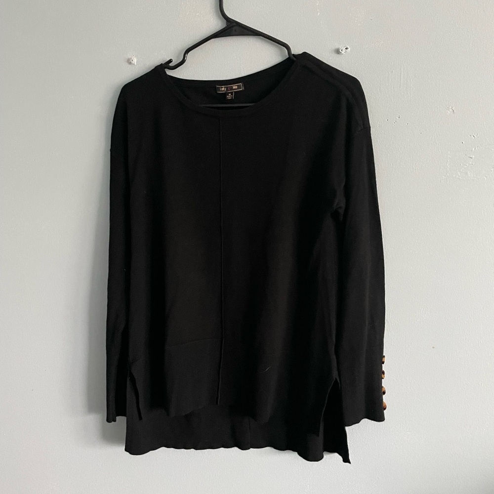 Black sweater